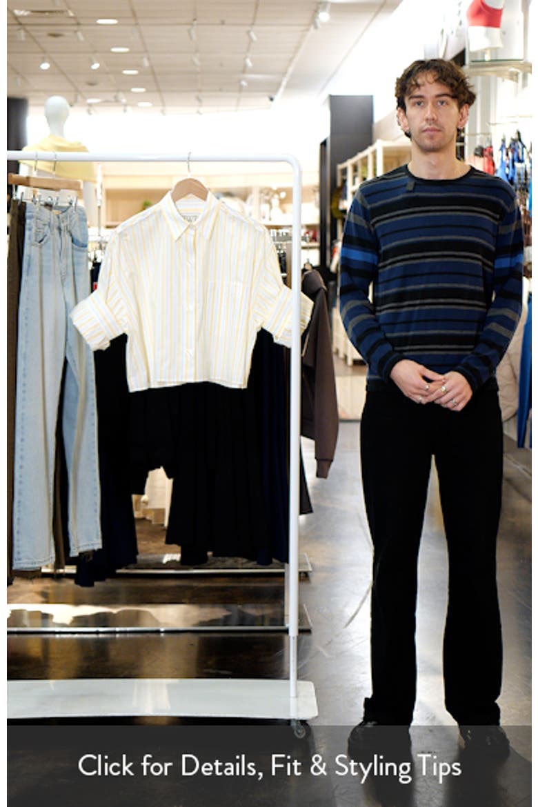 Next Ex Stripe Button Front Shirt video