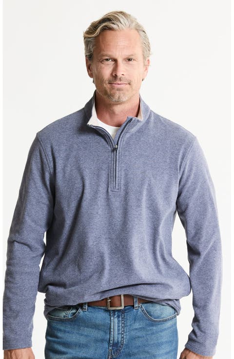 Ultra Soft Heather Pullover Quarter Zip