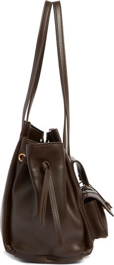 Linda Faux Leather Tote