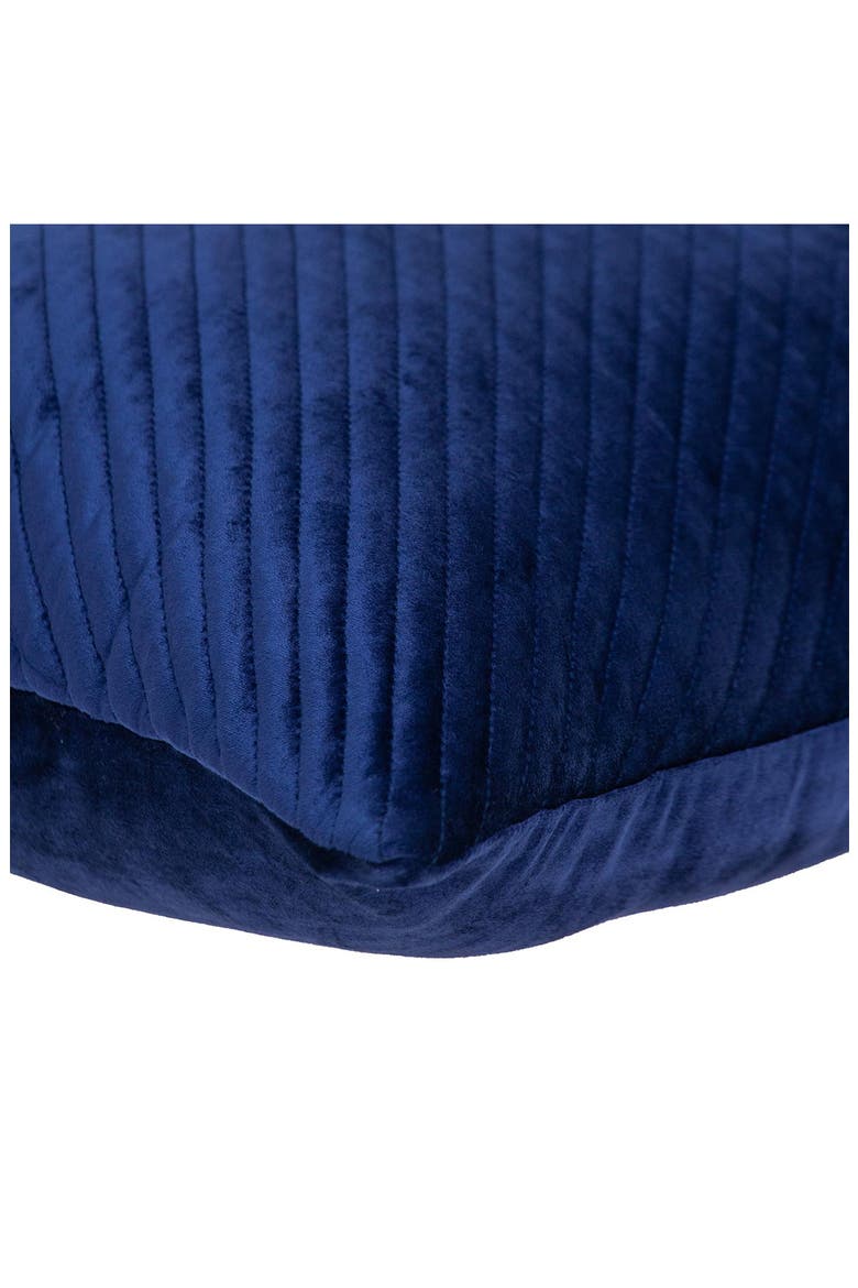 Miki Throw Pillow, Alternate, color, BLUE