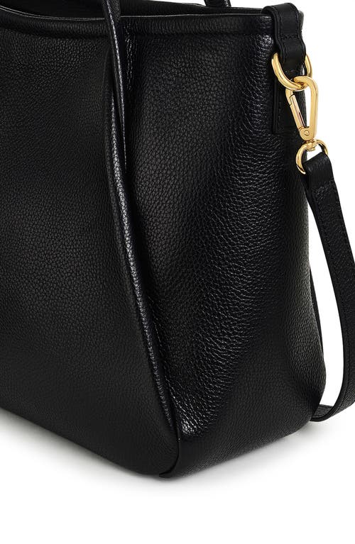 Radley London Eastney Street Medium Top Zip Leather Satchel In Black