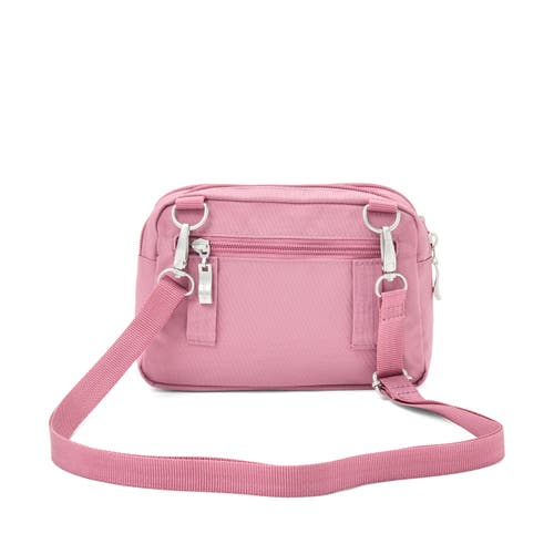 Baggallini Triple Zip Small Convertible Crossbody Bag