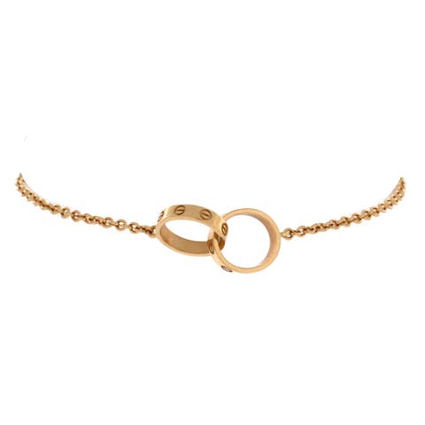 Love Interlocking Bracelet 18K Yellow Gold