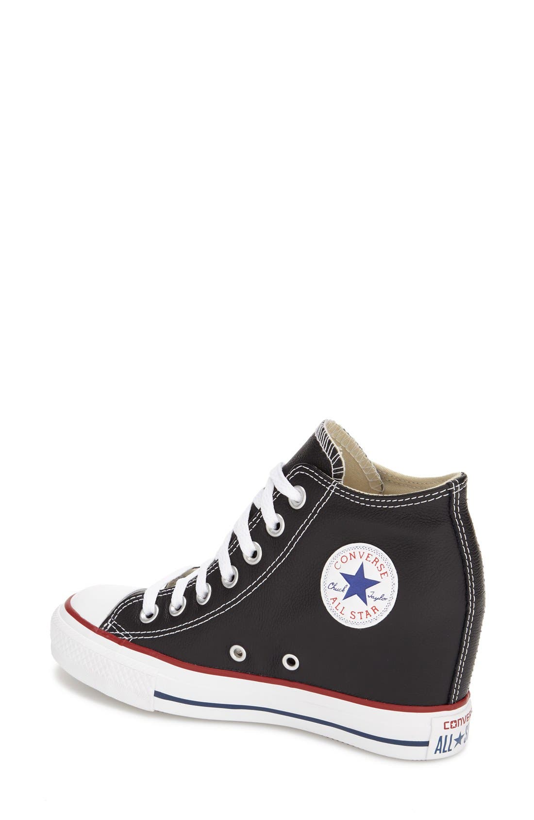 Converse Chuck Taylor<sup>®</sup> All Star<sup>®</sup> 'Lux' Hidden Wedge High Top Sneaker, Alternate, color, 