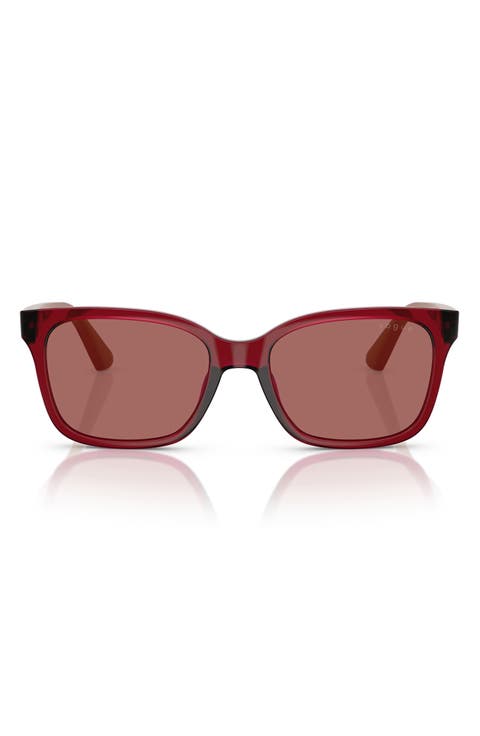 49mm Rectangular Sunglasses