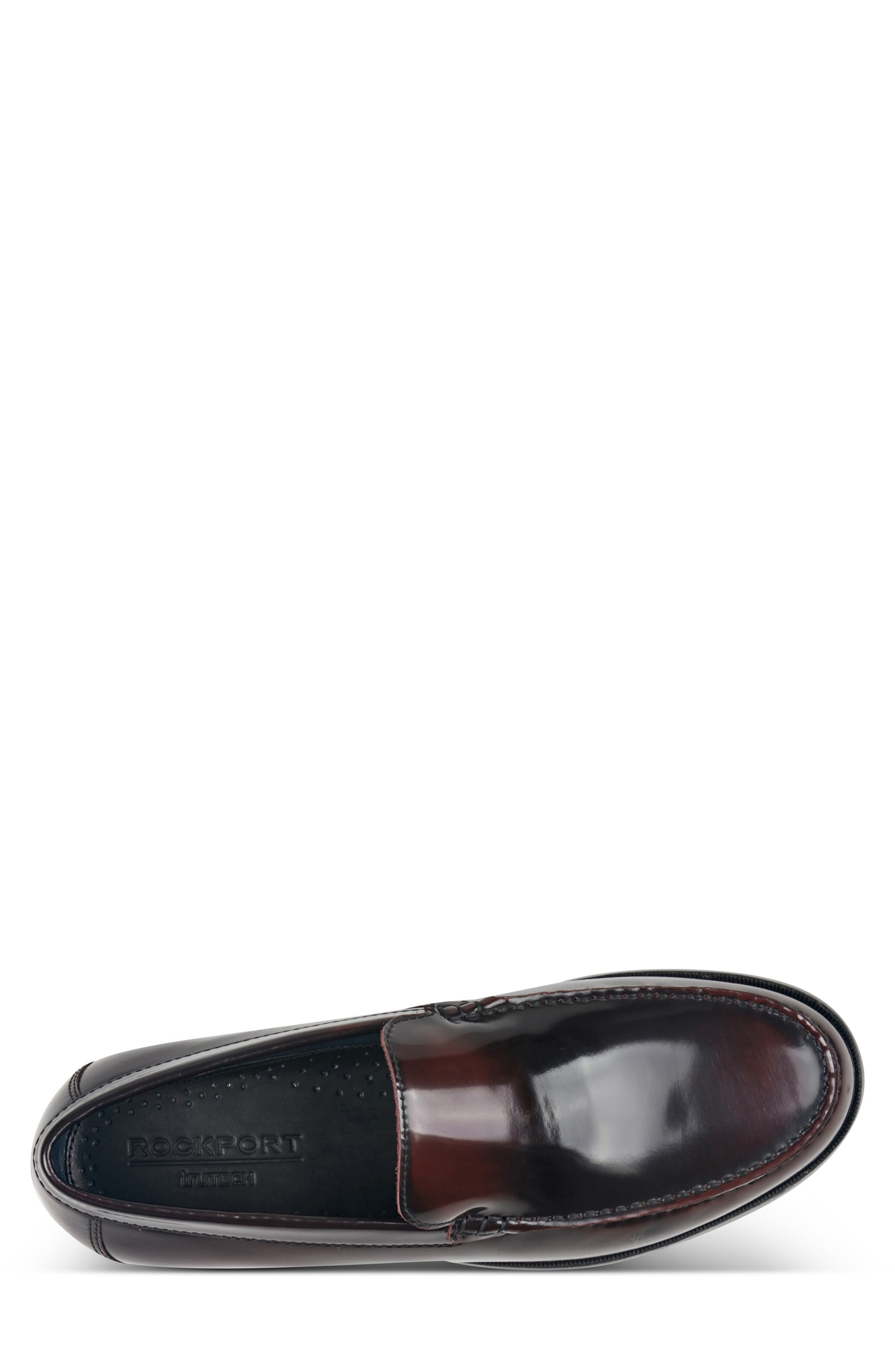 Rockport Whitley Loafer - Wide Widths Available, Alternate, color, Dark Red
