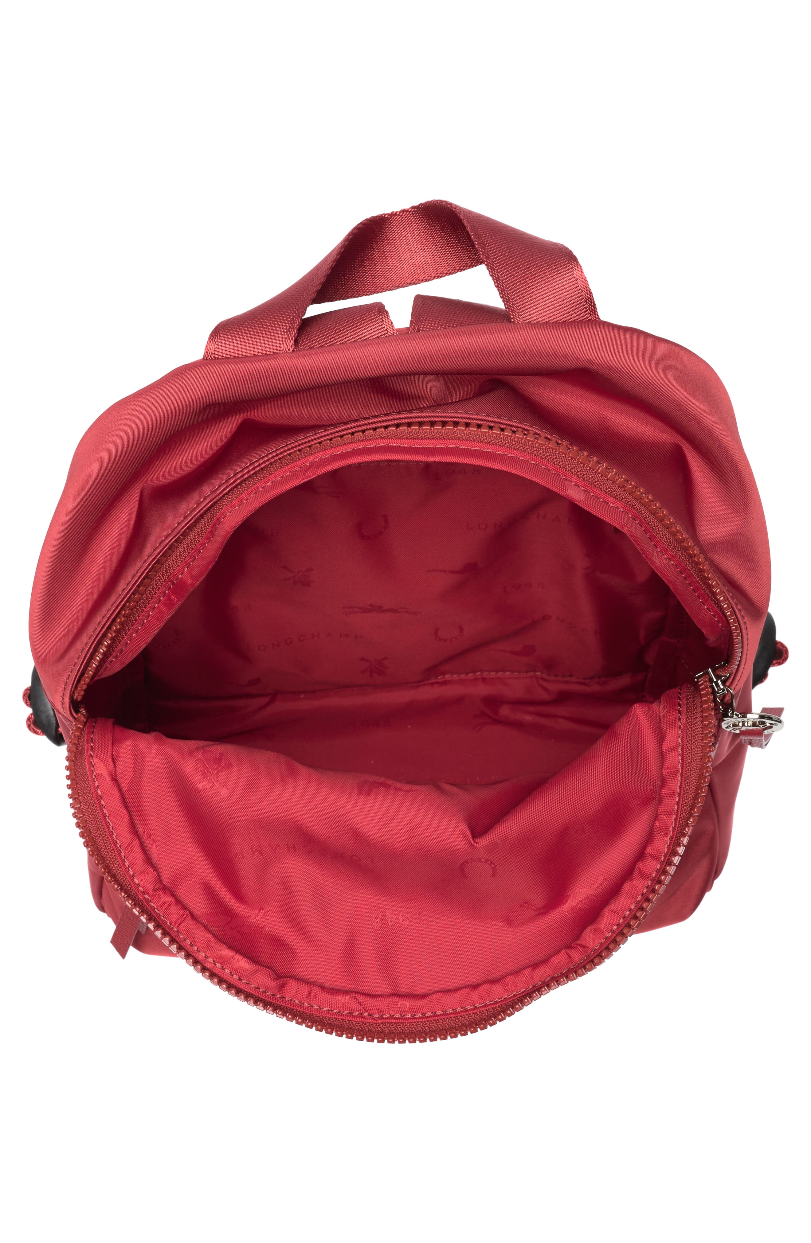 Longchamp Le Pliage Neo Small Backpack, Alternate, color, Red