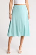 GO COUTURE Flared Midi Skirt