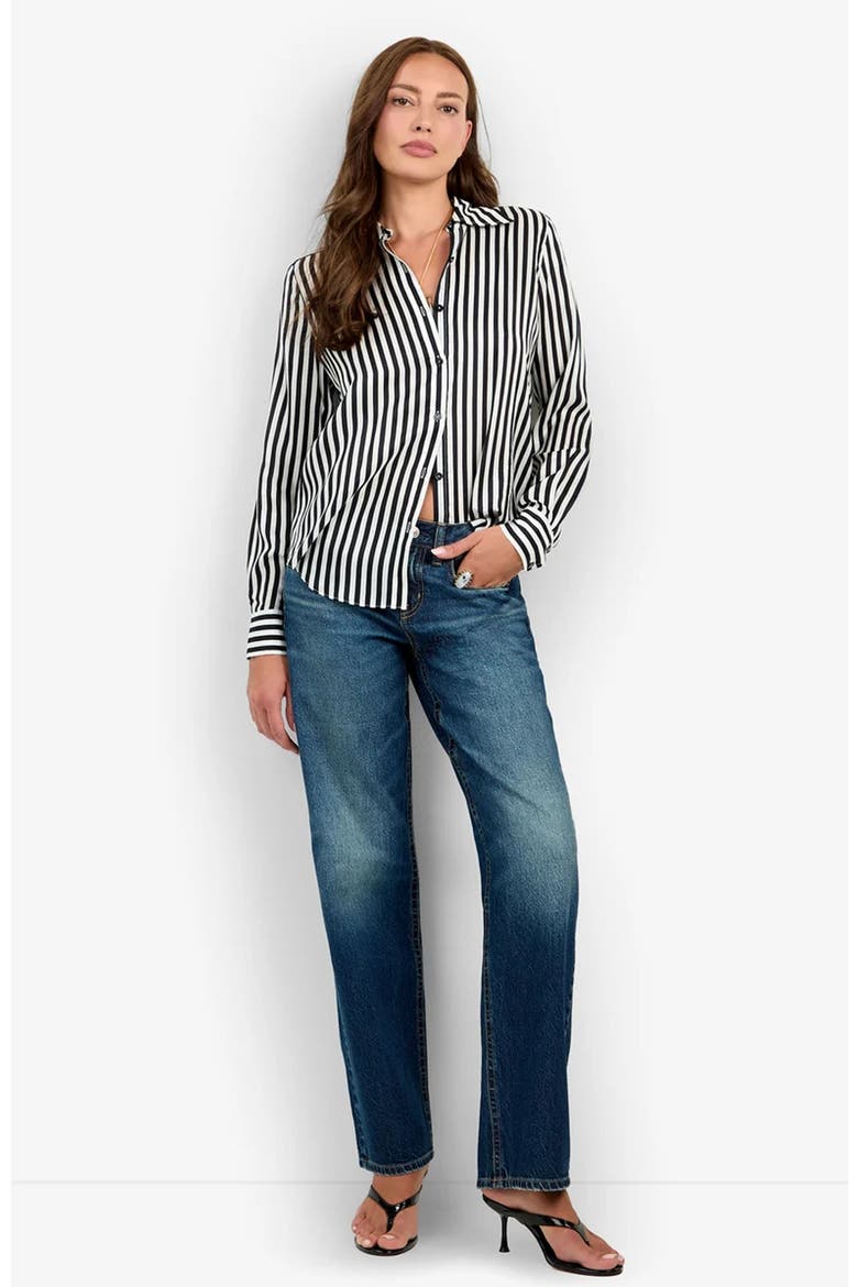 Rouge Top, Main, color, Black/Winter White
