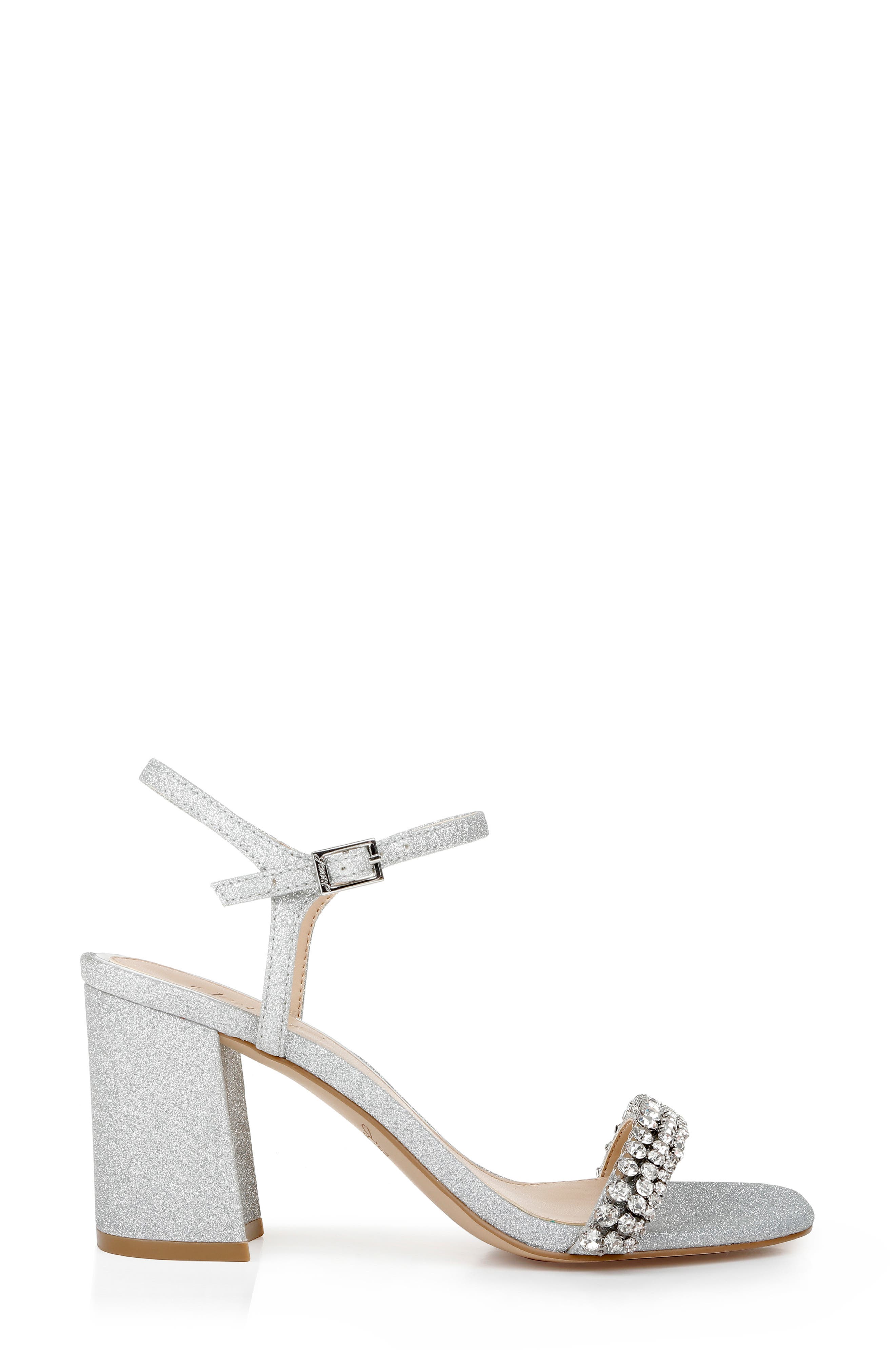 Jewel Badgley Mischka Lori Ankle Strap Sandal, Alternate, color, 