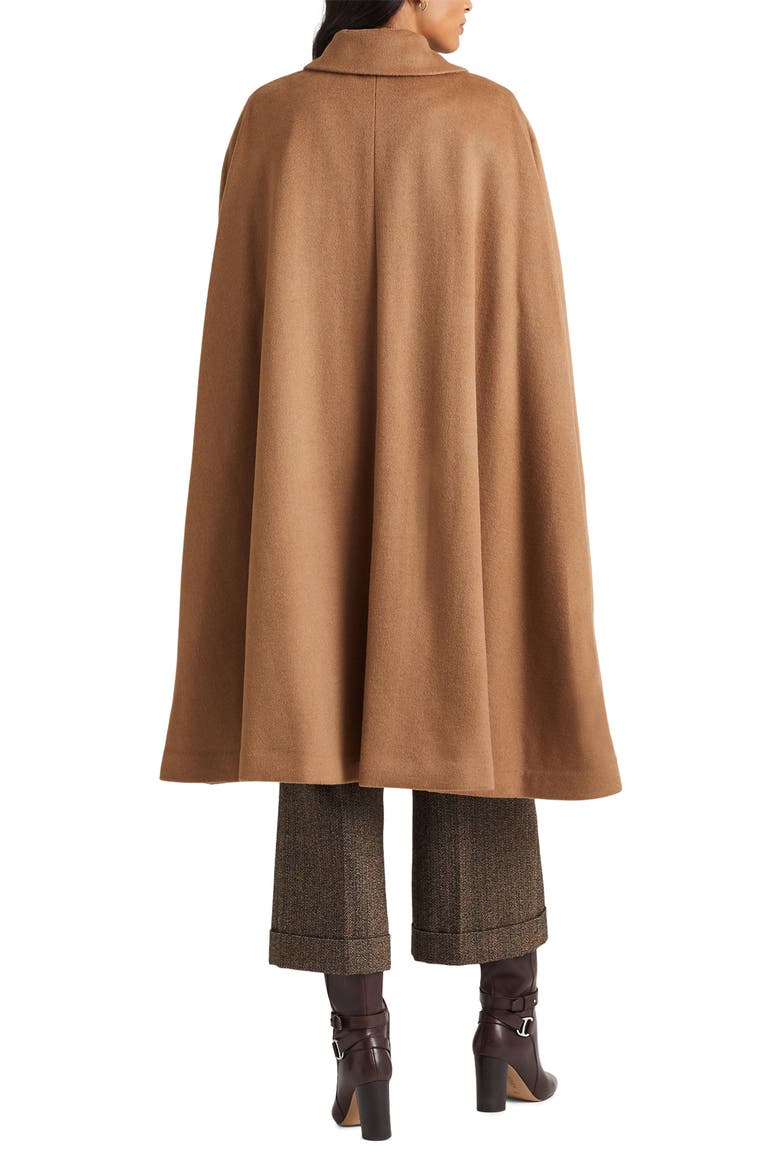 Wool Blend Cape, Alternate, color, NEW VICUNA