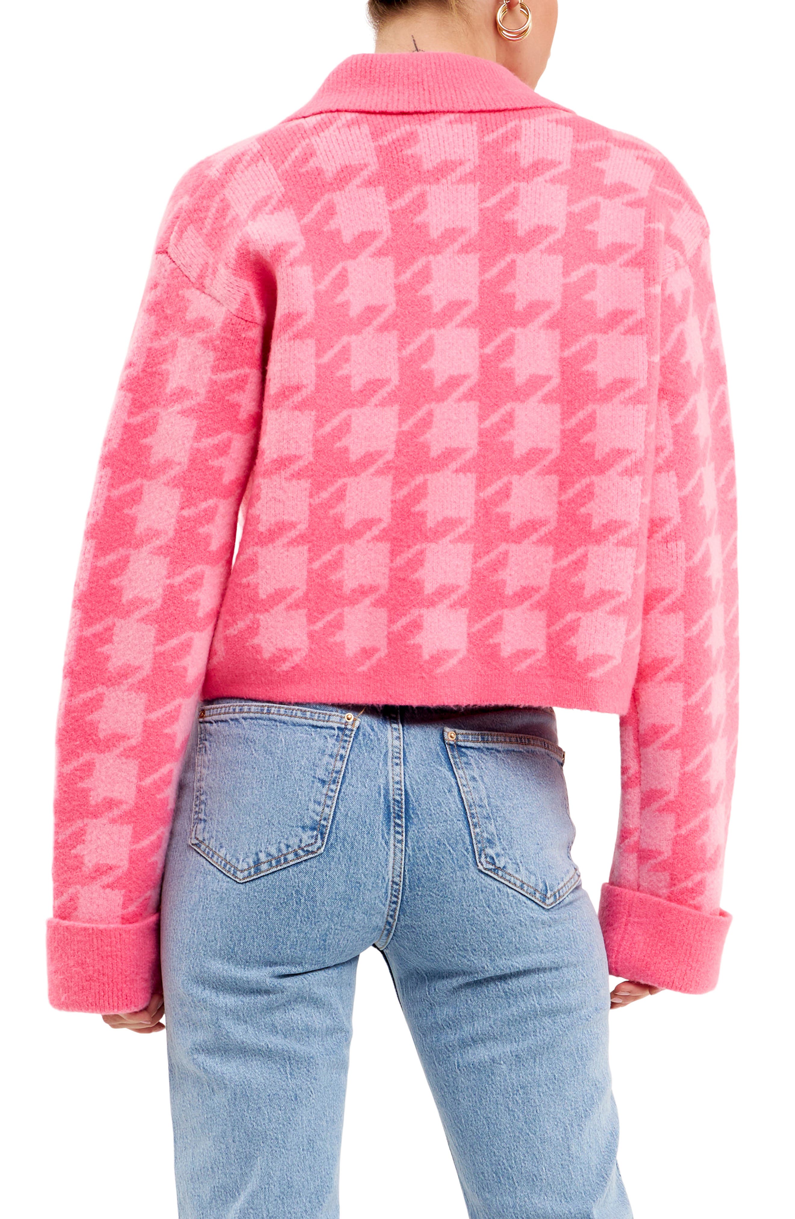 Houndstooth Cardigan - image 2