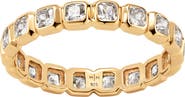 MADE BY MARY Cubic Zirconia Eternity Birthstone Ring