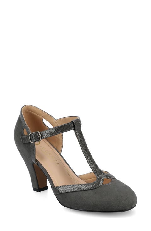 JOURNEE Olina T-Strap Pump