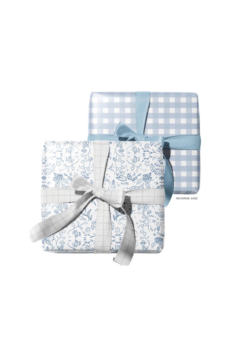Eight Sheets Two-Sided "Cosette" Heavyweight Gift Wrap, Alternate, color, Multicolored