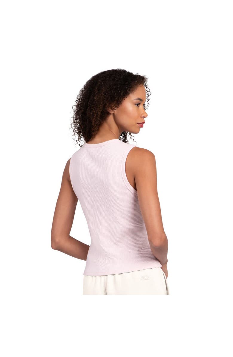 STARTER Women's Starter Light Pink Cincinnati Reds Pastels Ribbed Tank Top, Alternate, color, Light Pink