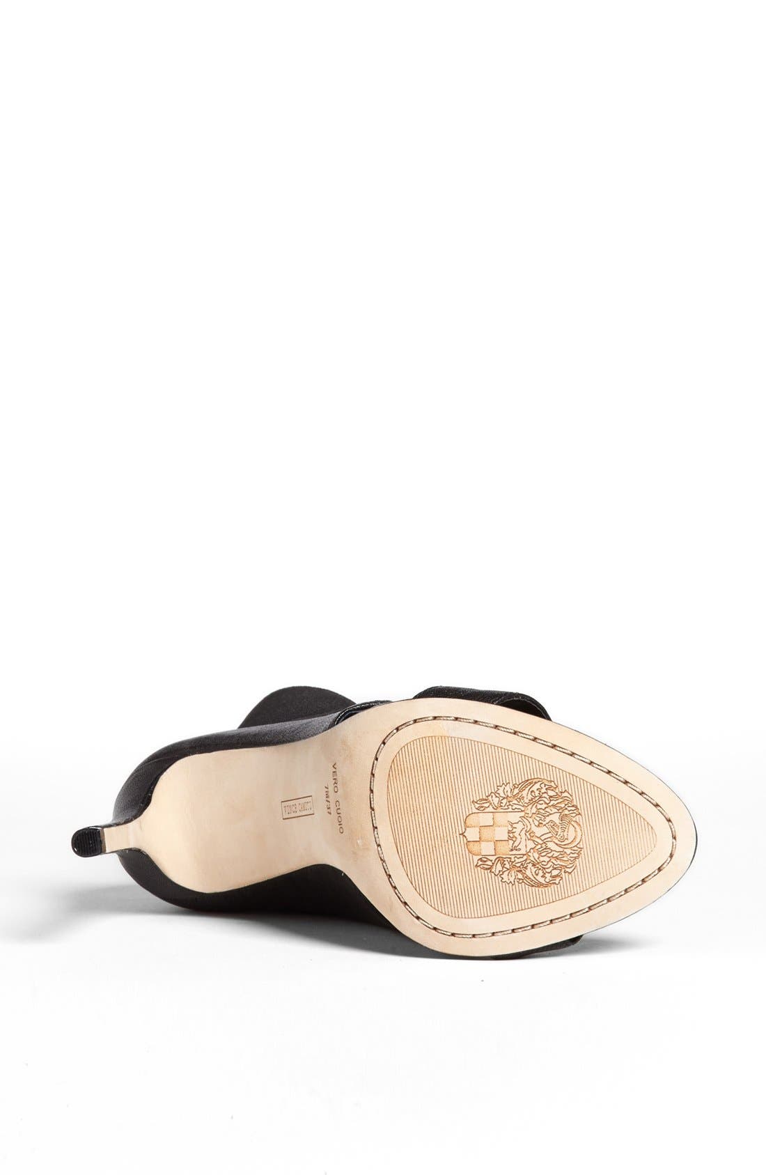 'Ondetti' Sandal, Alternate, color, BLACK