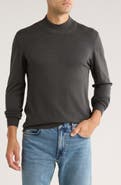 T.R. PREMIUM Slim Fit Mock Neck Sweater