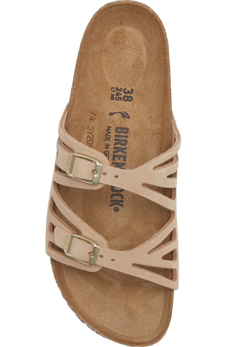 Birkenstock Granada Sandal, Alternate, color, Sandcastle Nubuck