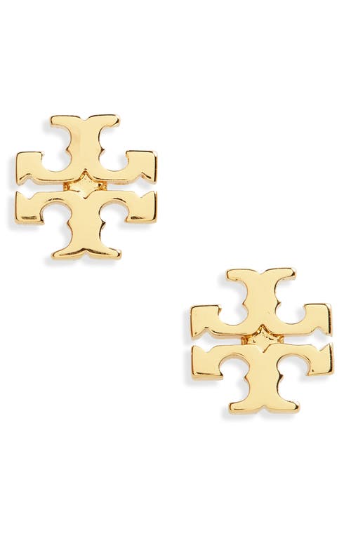 Tory Burch Icon Stud Earrings in Tory Gold at Nordstrom