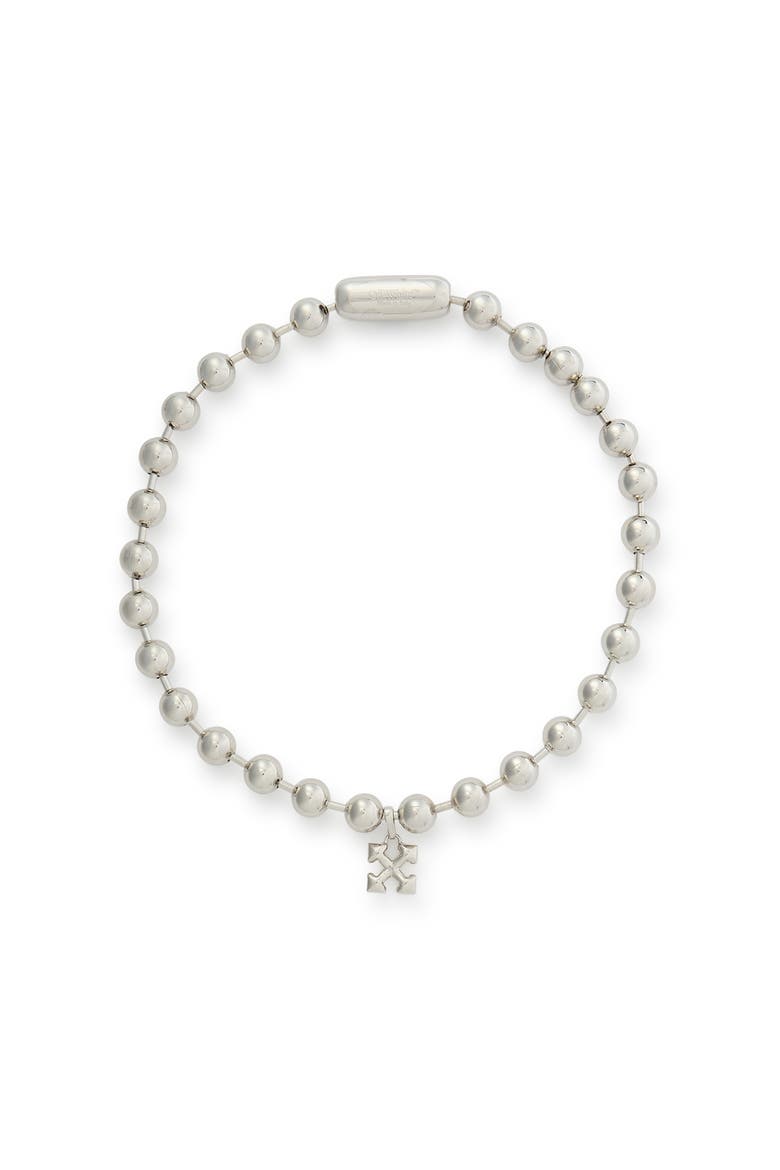 Men's Big Ball Chain, Main, color, Silver