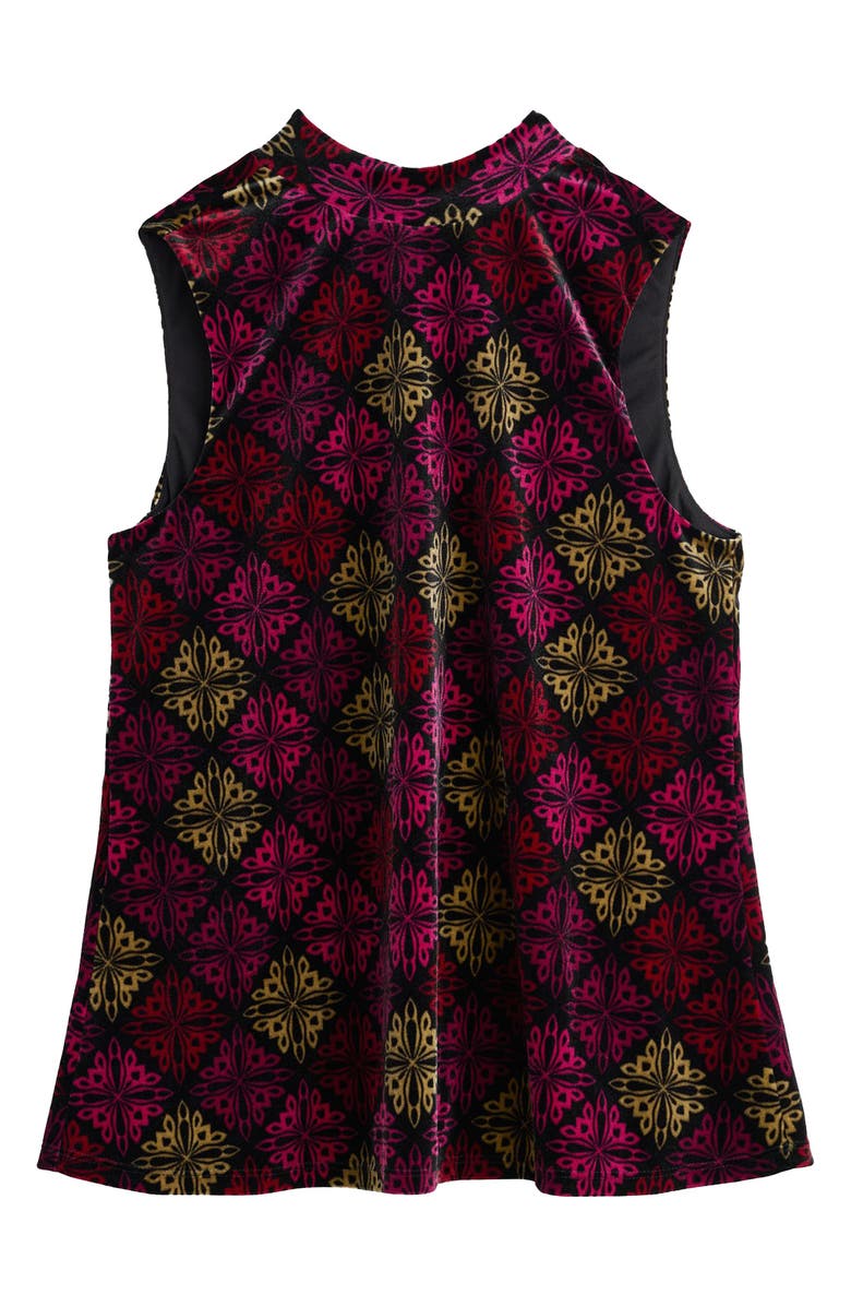 Seasalt Cornwall Winter Cherry Sleeveless Velvet Top, Alternate, color, 