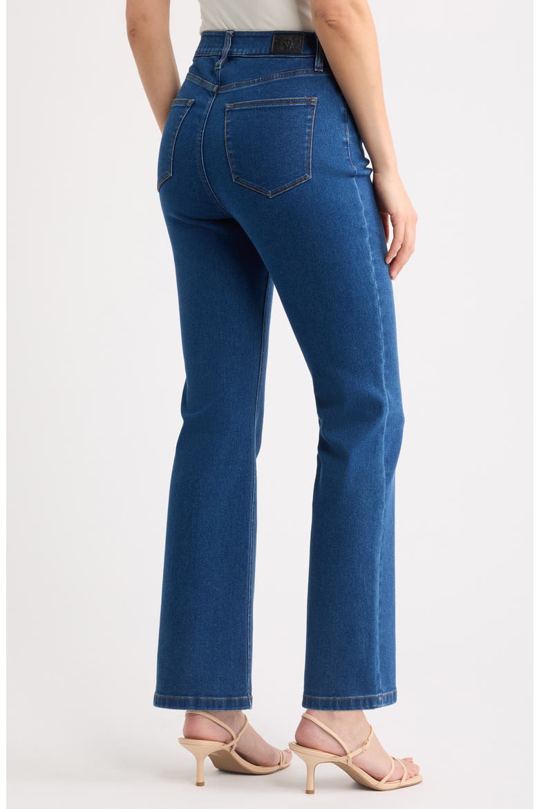 Leo High Waist Bootcut Jeans, Alternate, color, HUDSON WASH
