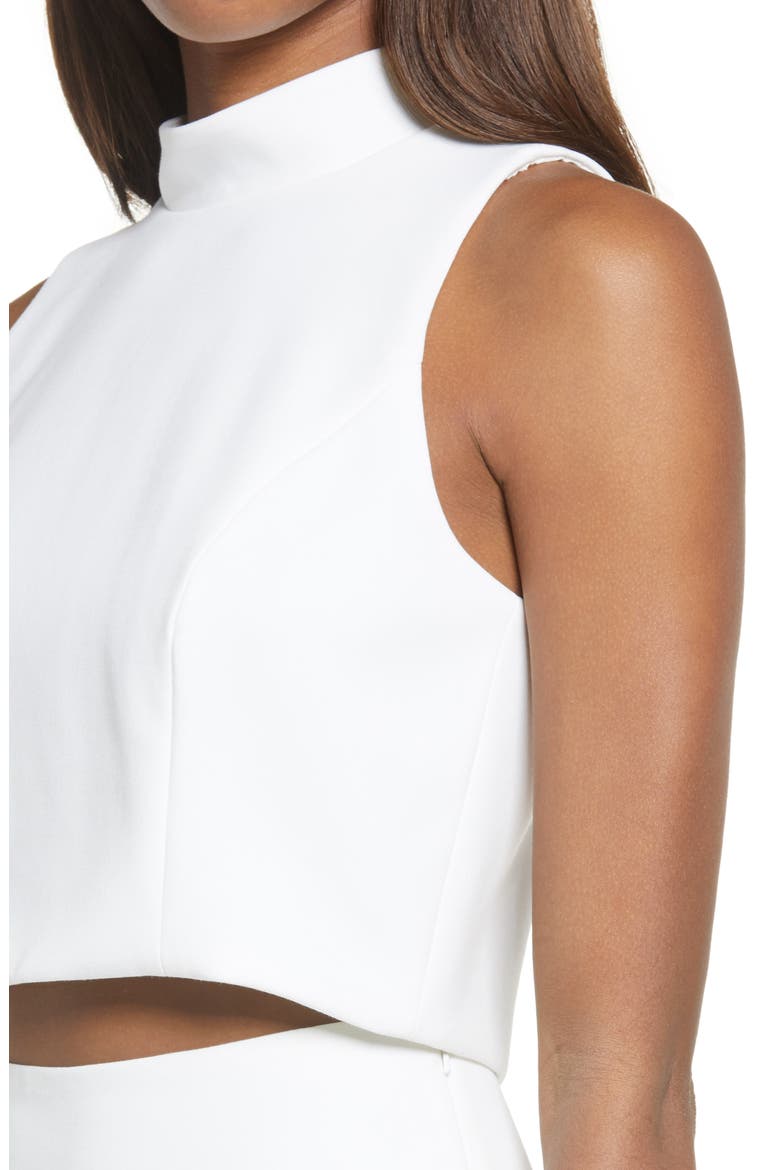 Juma Two Piece Sleeveless Sheath Dress, Alternate, color, PORCELAIN