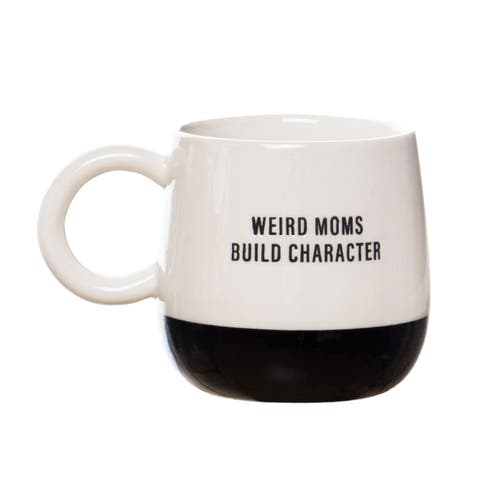 Weird Moms Mug Ceramic White 13 oz