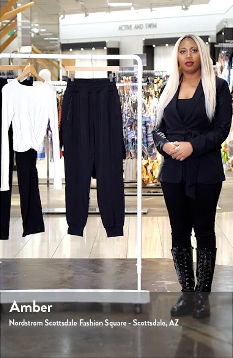 Warm Core High Waist Joggers, sales video thumbnail