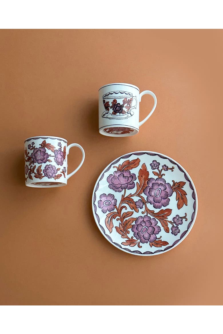 Heritage Rosa Rugosa Mug, Alternate, color, Multi