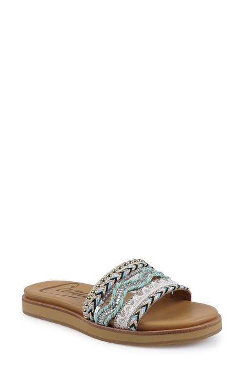 Candies Candie's Slide Sandal In Multi