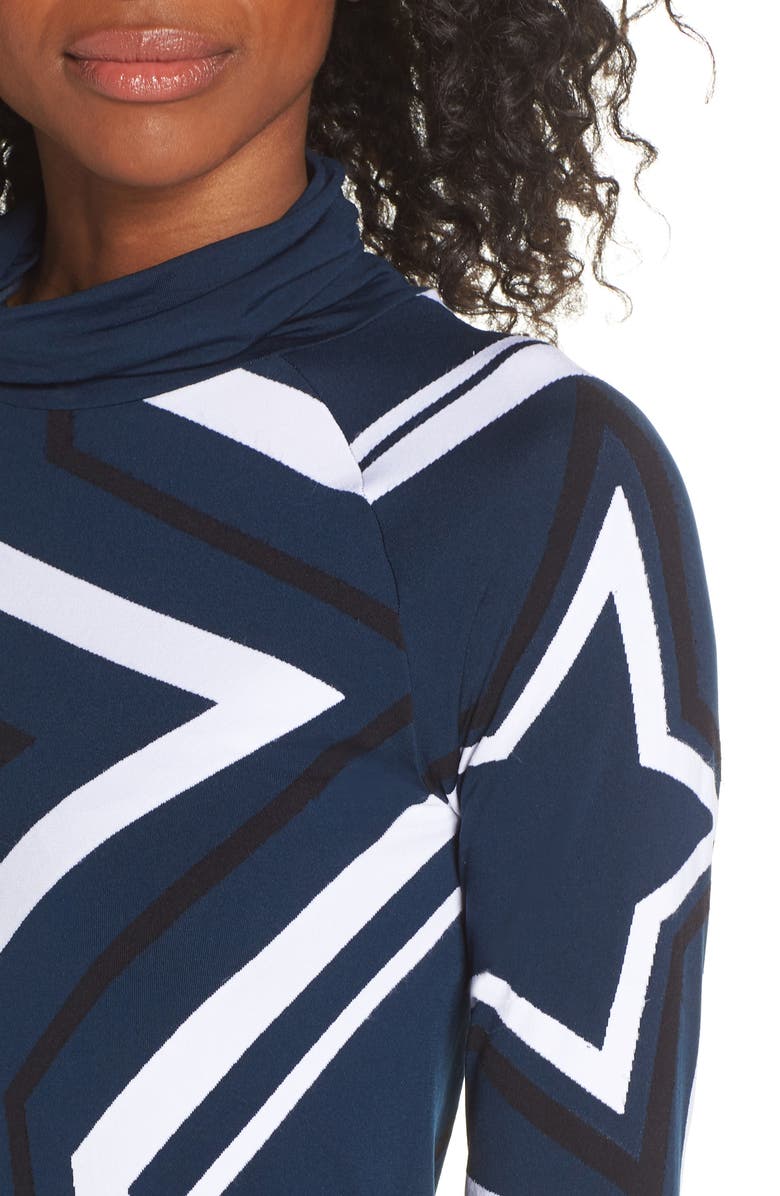 Sweaty Betty Festive Star Seamless Base Layer Top, Alternate, color,