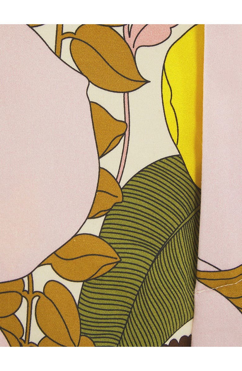 La DoubleJ Saturday Night Pants Big Flower Rose Pink, Alternate, color,