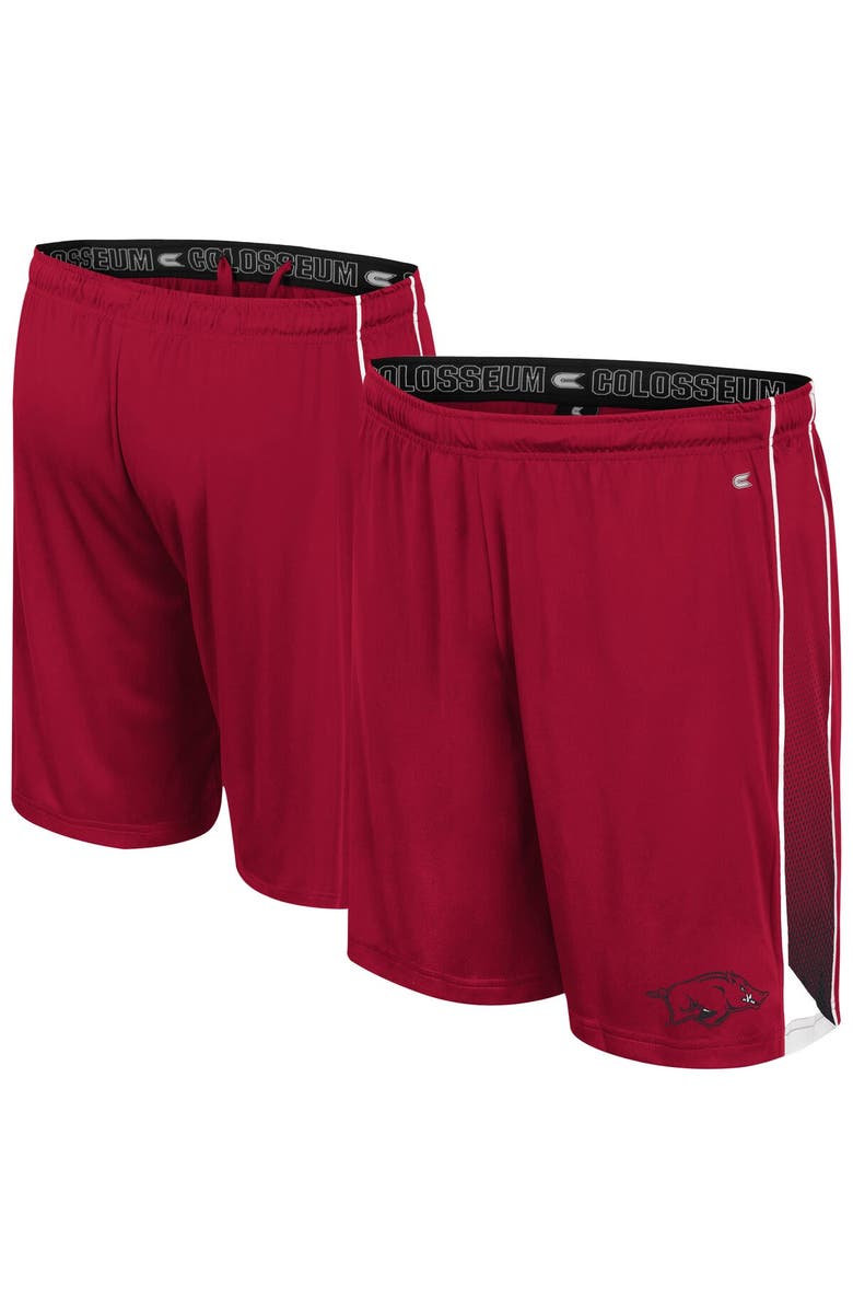 COLOSSEUM Men's Colosseum Cardinal Arkansas Razorbacks Online Shorts, Alternate, color, Cardinal