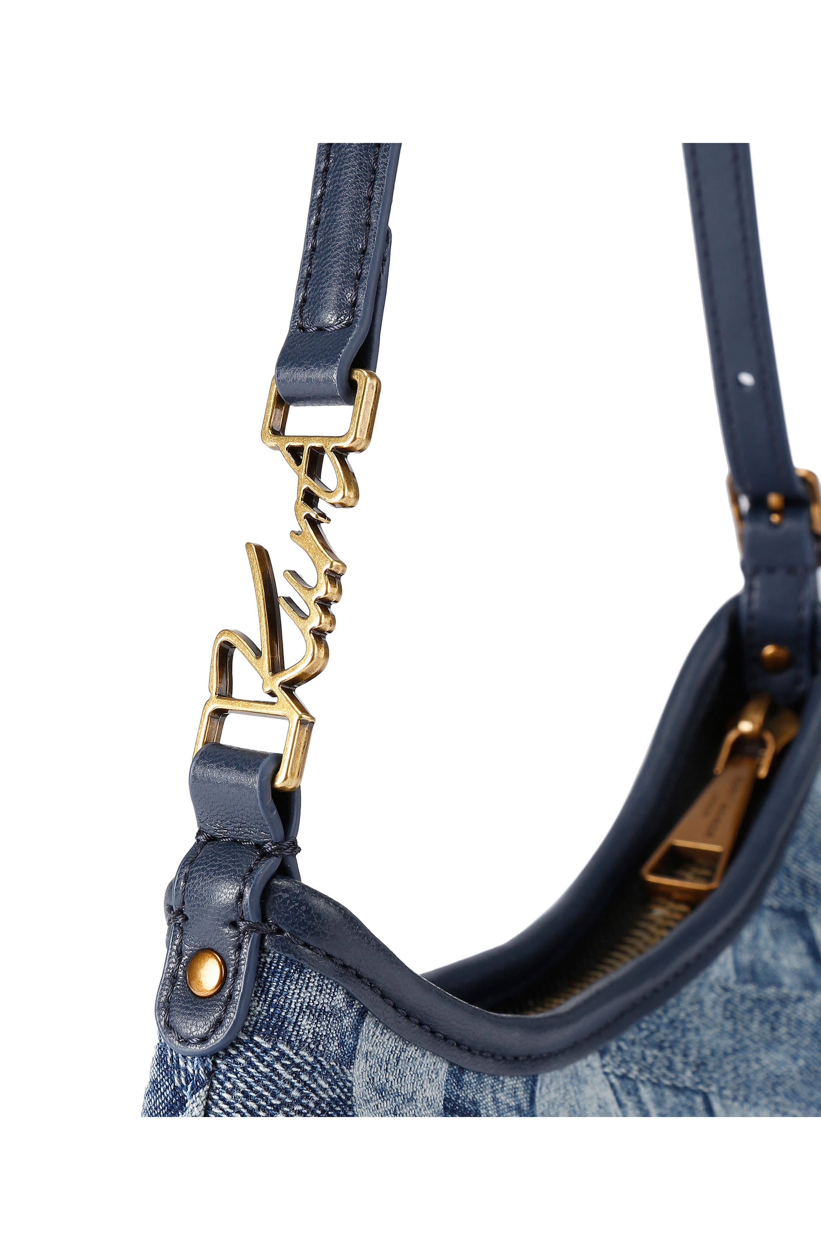 Kurt Geiger London Kurt Sling Shoulder Bag, Alternate, color, Navy