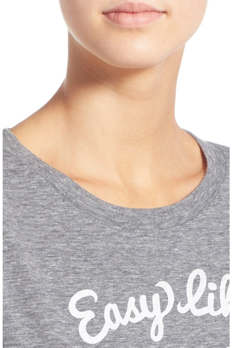 'Sunday Morning' Tee, Alternate, color, heather grey