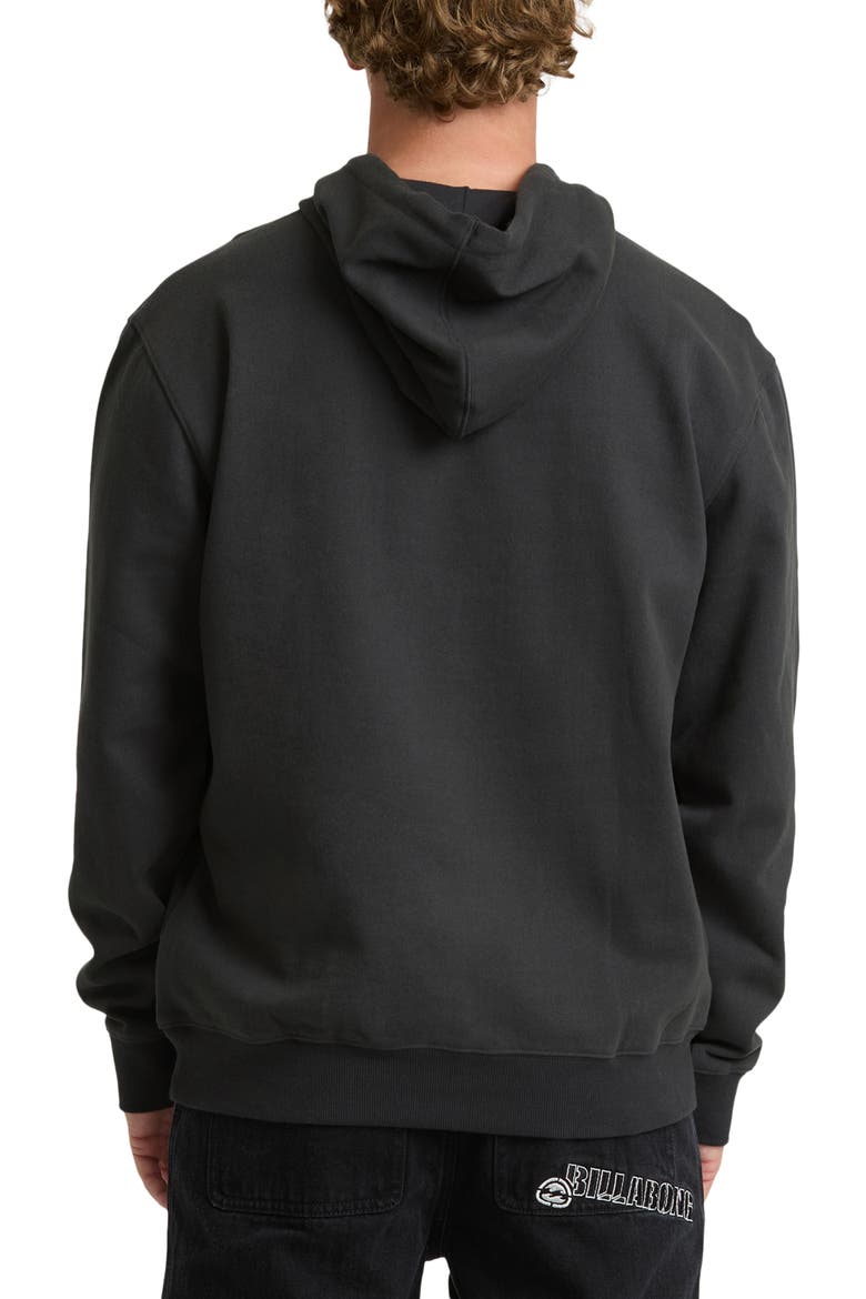 Bad Dog Graphic Stripe Hoodie, Alternate, color, WASHED BLACK