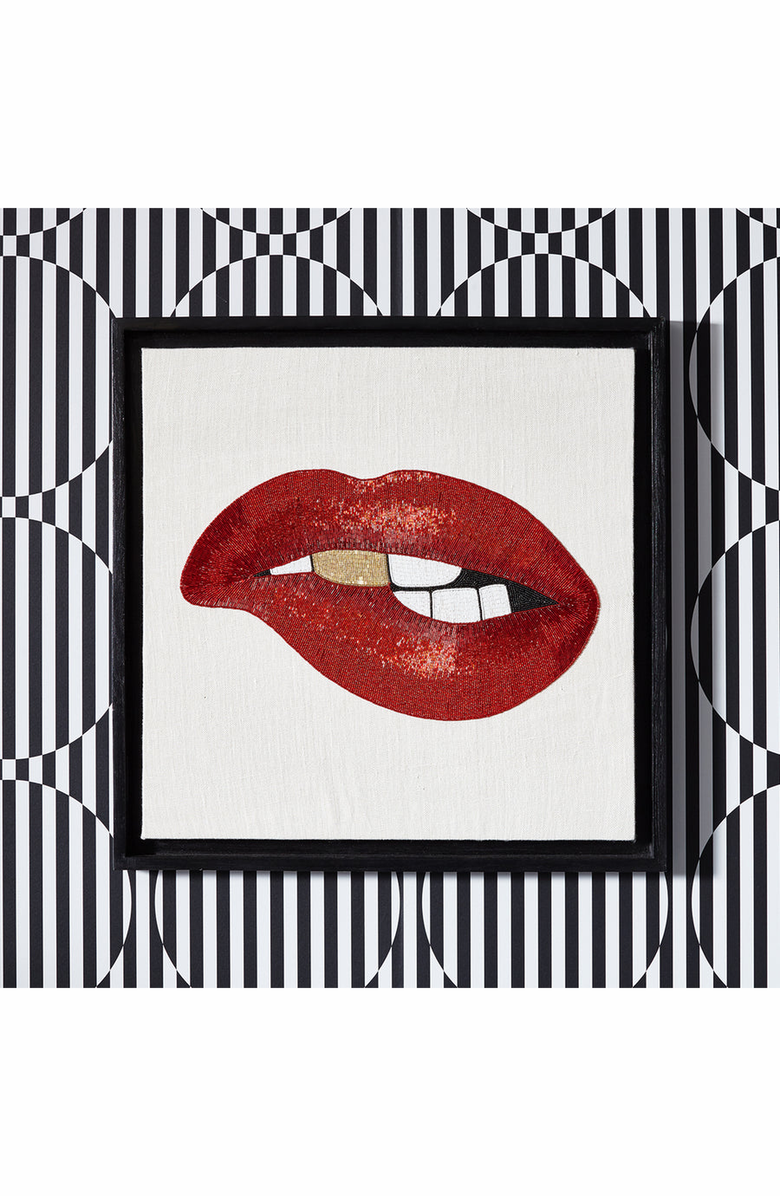 Jonathan Adler Bitten Beaded Wall Art, Alternate, color, 