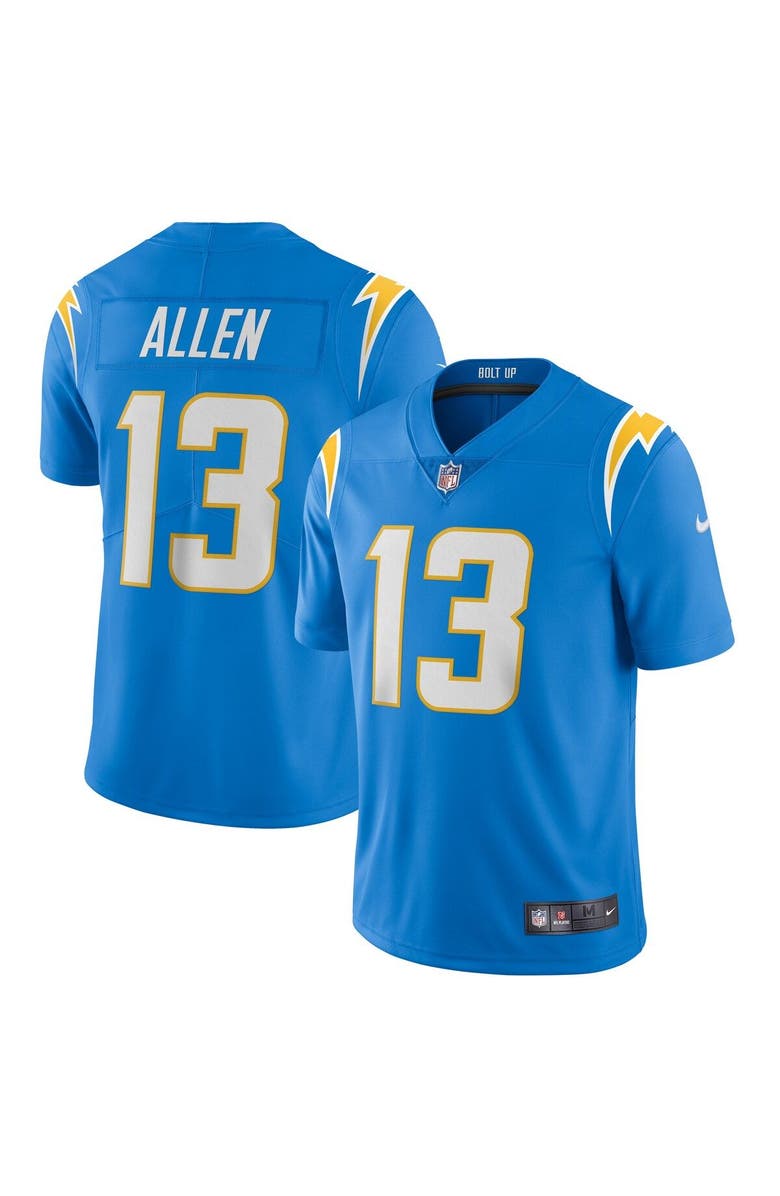 Nike Men's Nike Keenan Allen Powder Blue Los Angeles Chargers Vapor Limited Jersey, Alternate, color, 