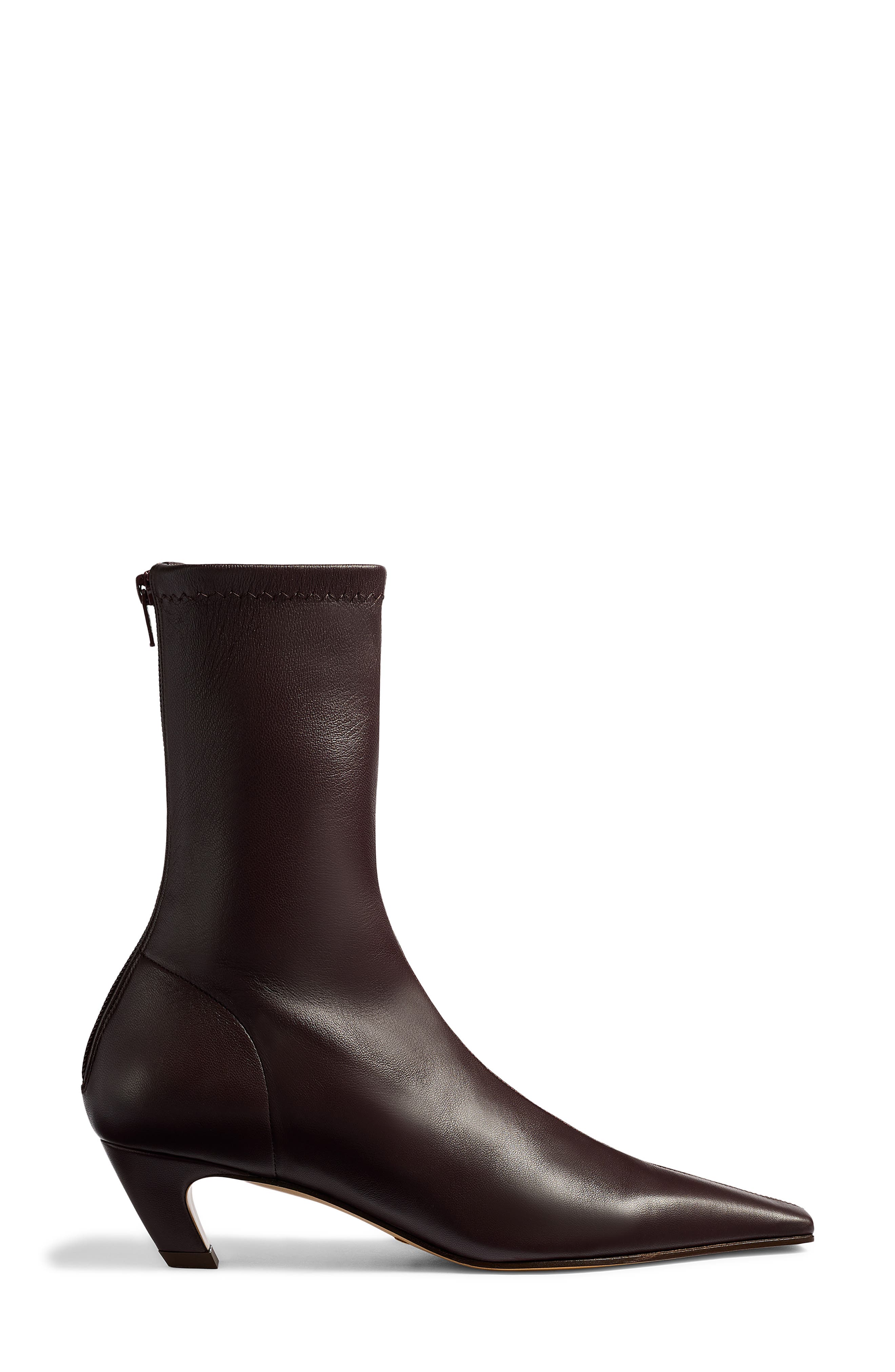 Arizona Sock Bootie, Alternate, color, BORDEAUX