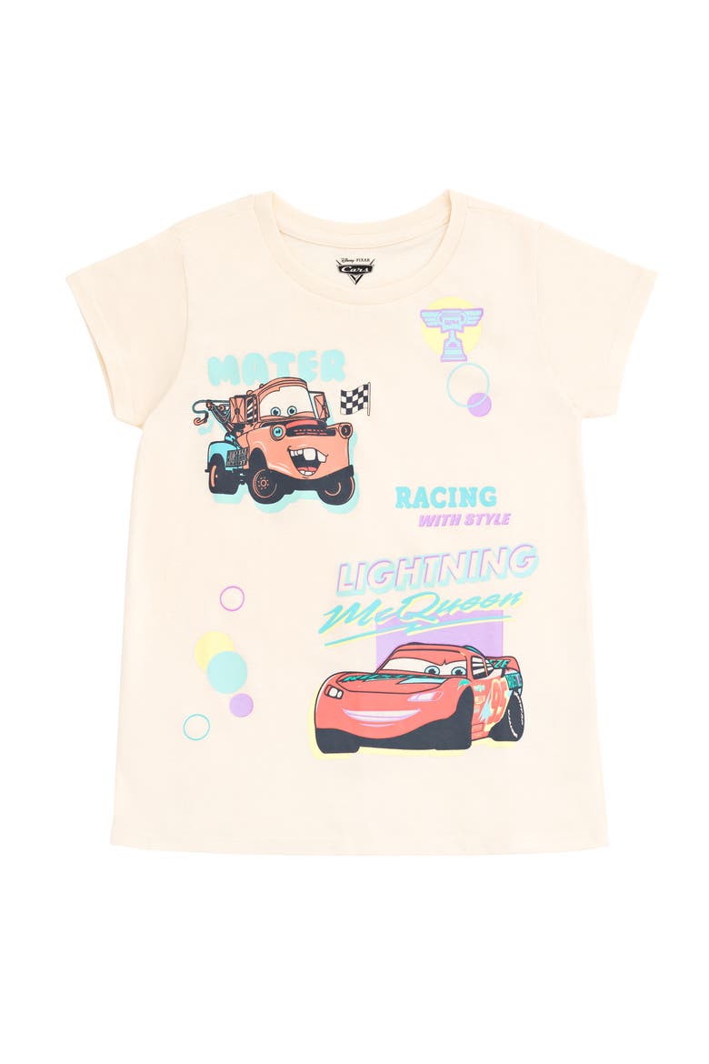 Cars 2-Pack Short Sleeve T-Shirts, Alternate, color, Cars Cream Heather