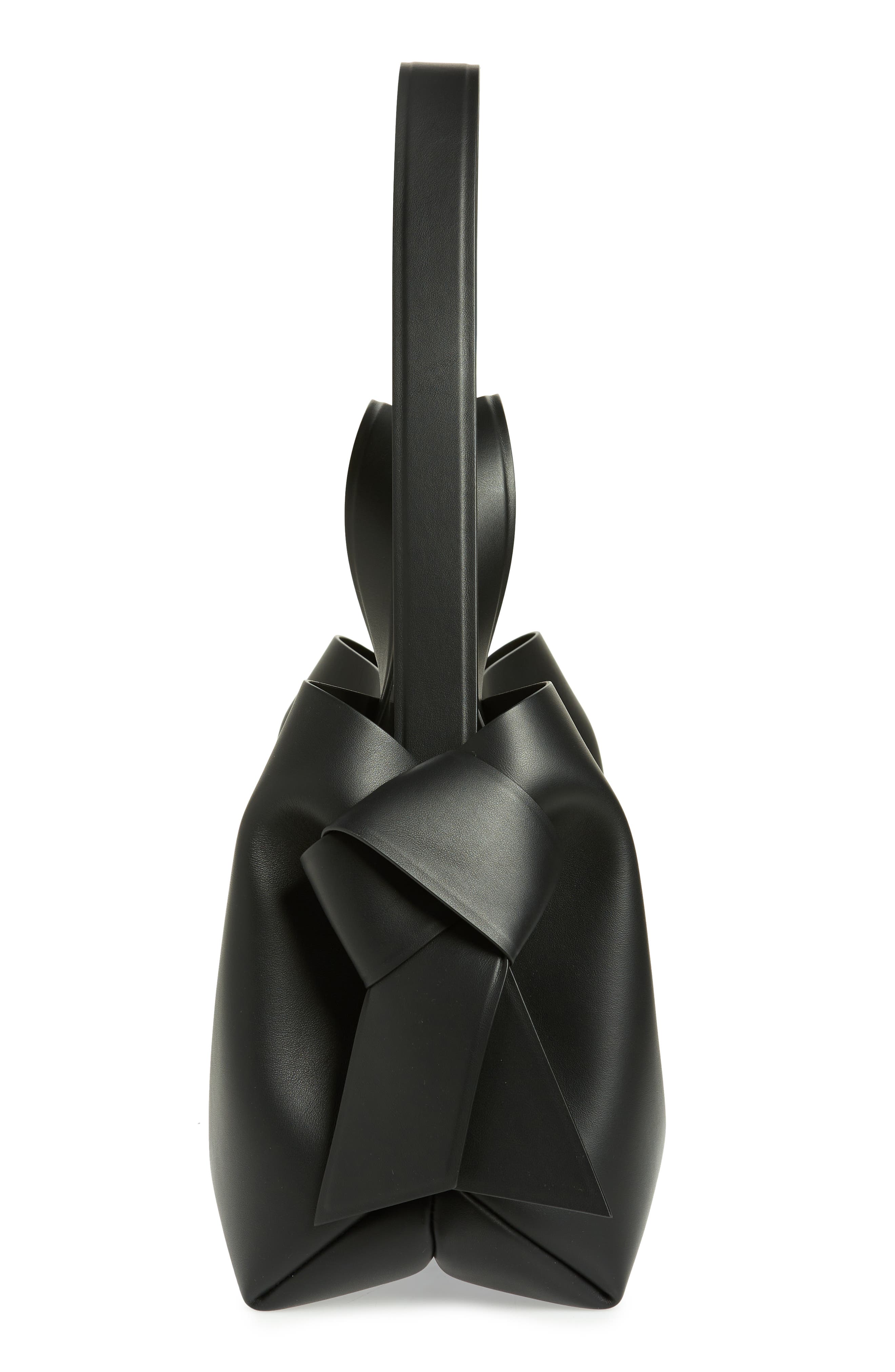 Acne Studios Musubi Leather Tote, Alternate, color, 