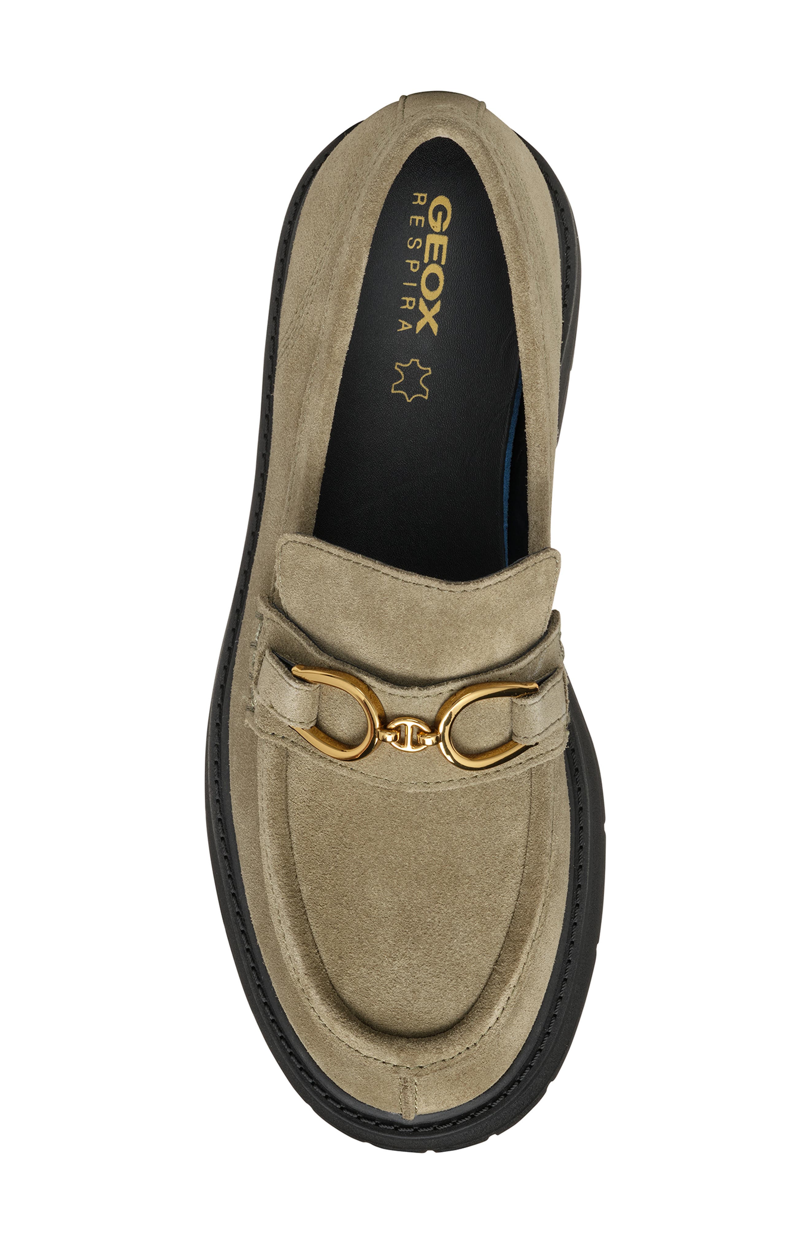 Geox Spherica Platform Bit Loafer, Alternate, color, 