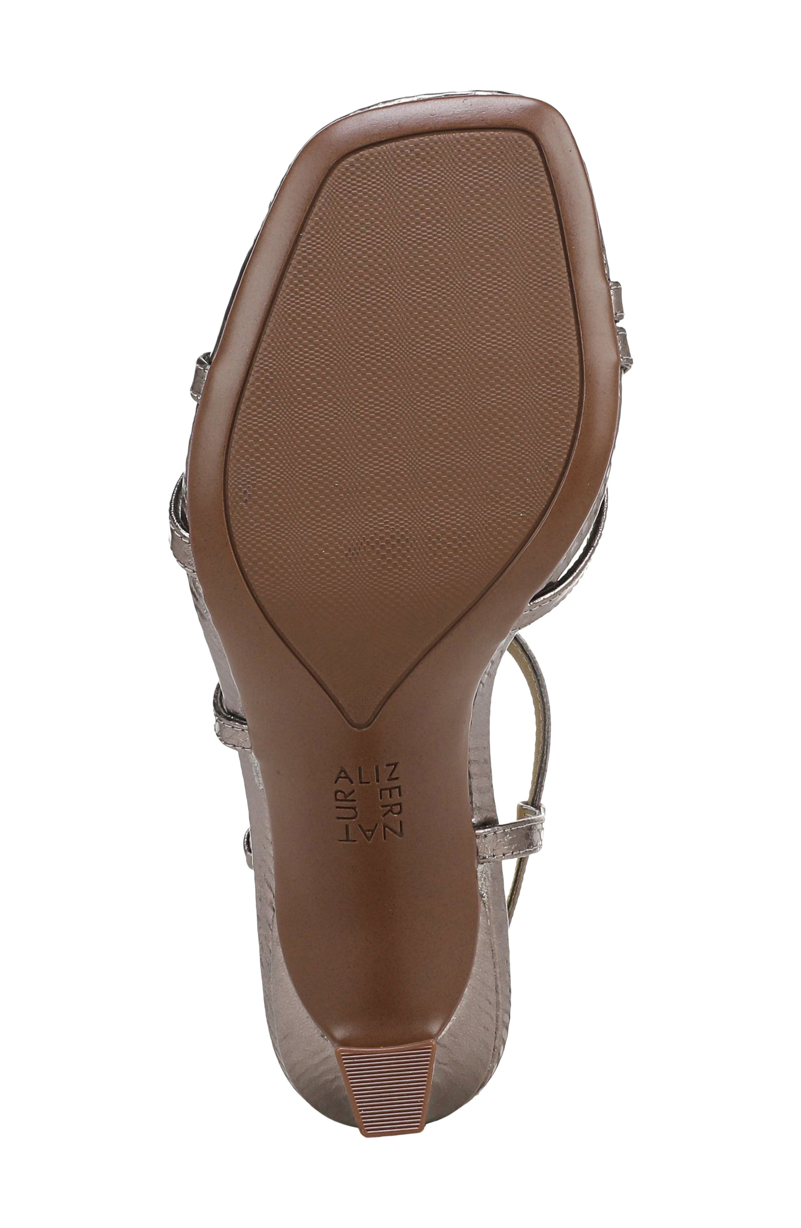 Sanza Strappy Sandal, Alternate, color, PATINA PEWTER