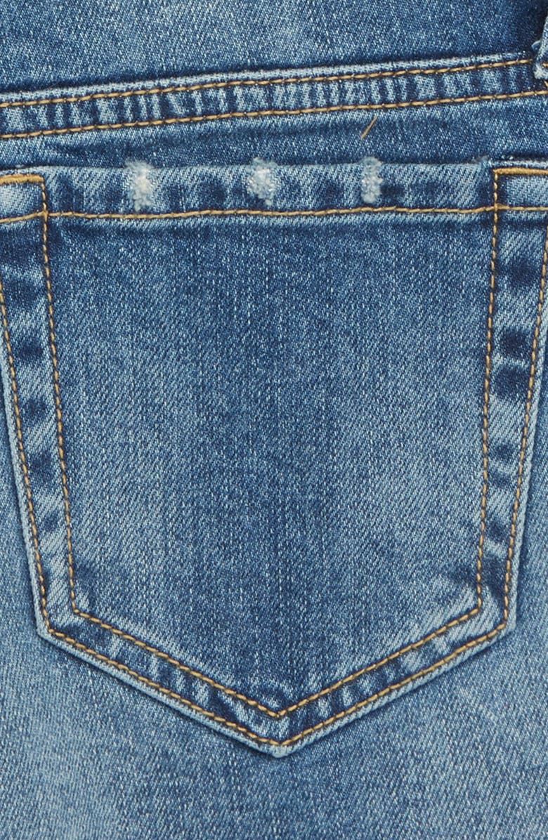 Treasure & Bond Festival Distressed Cutoff Denim Shorts, Alternate, color,