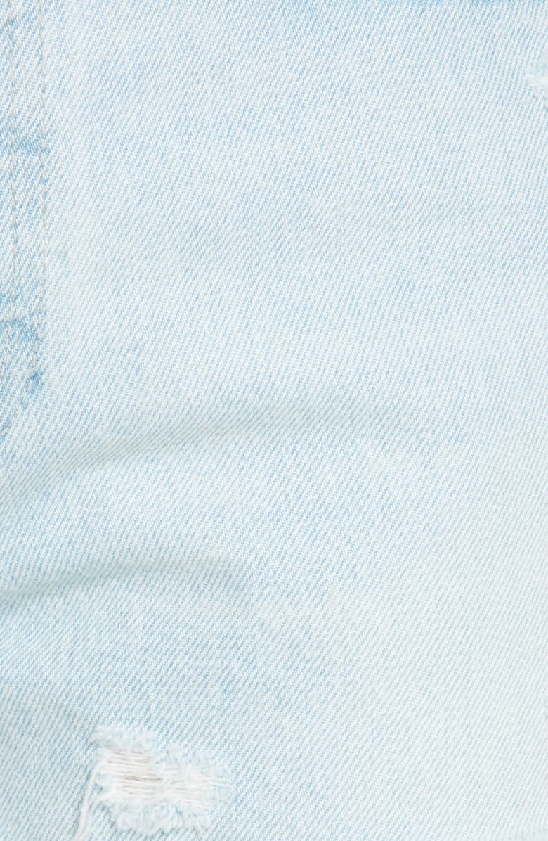 GRLFRND Helena Denim Shorts, Alternate, color, 