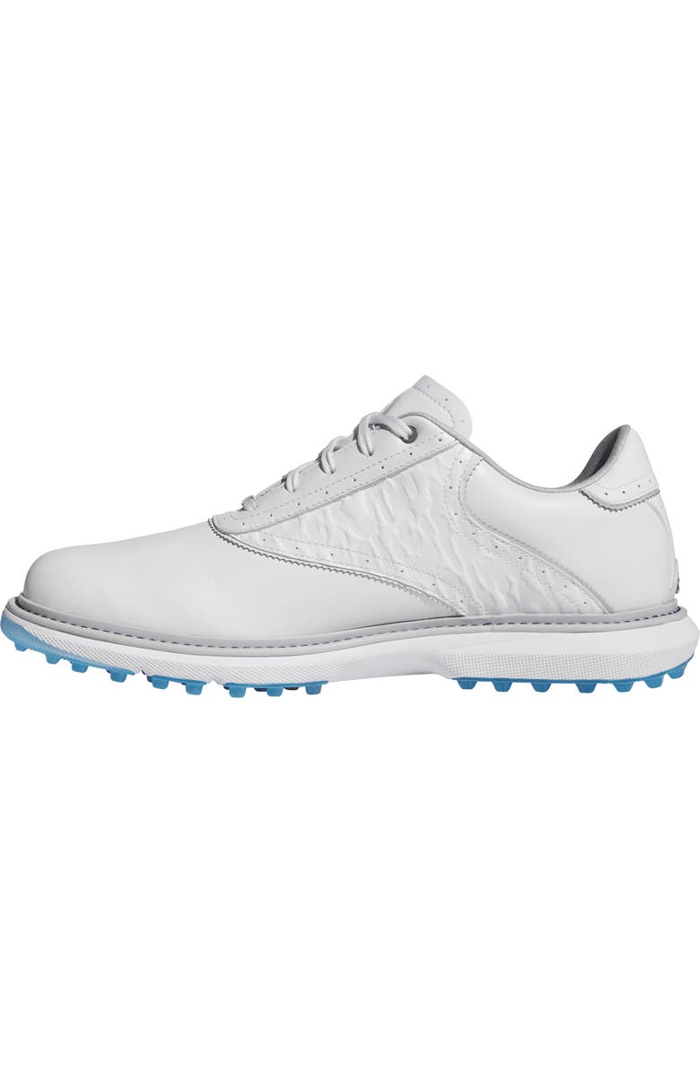 adidas MC70 Spikeless Golf Shoe, Alternate, color, White/ Grey/ Blue