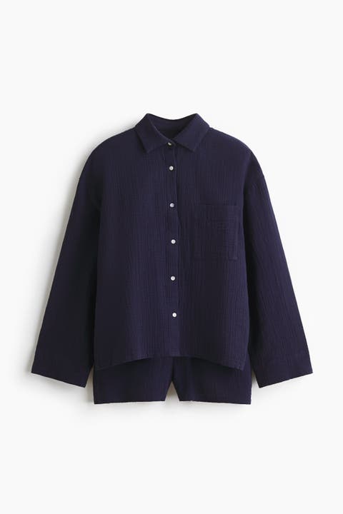 Pyjama Shirt And Shorts