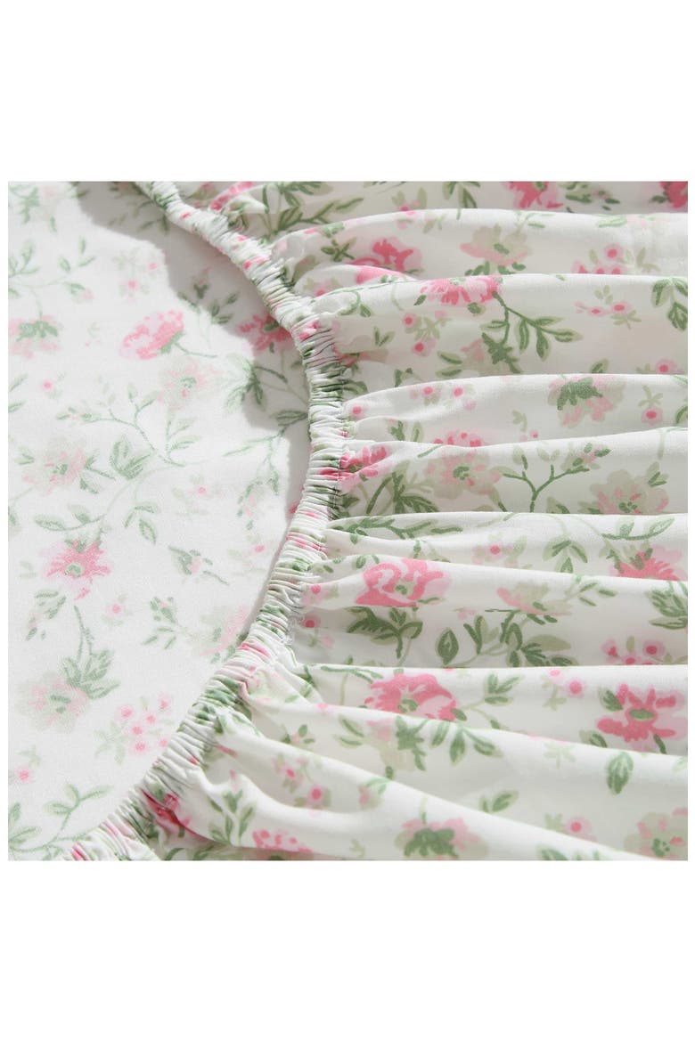 Bonnie Twin Cotton Percale Sheet Set, Alternate, color, LT-PASTEL PINK
